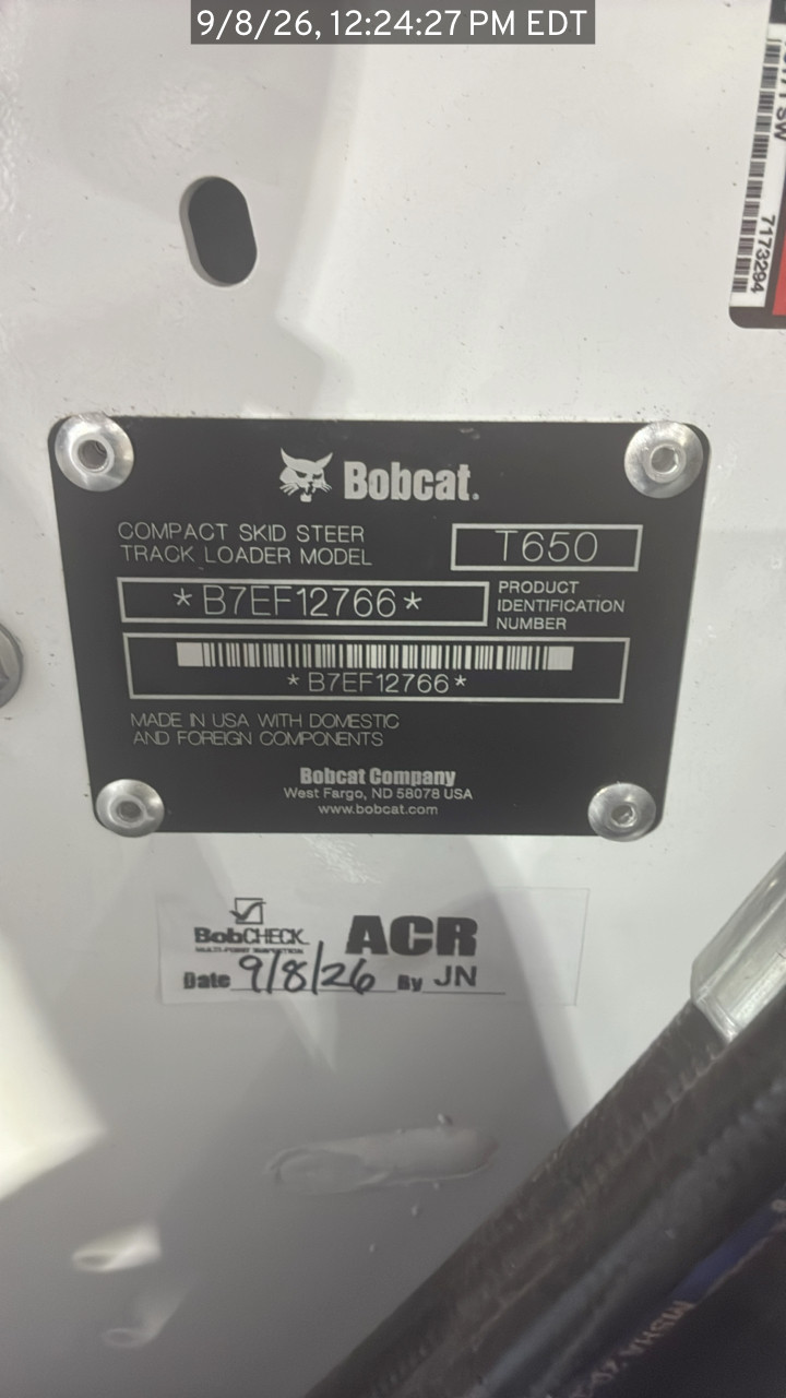 2026 Bobcat T650