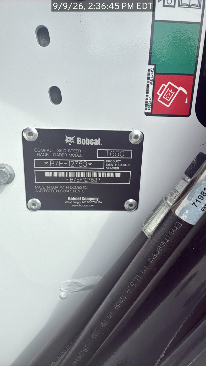 2026 Bobcat T650