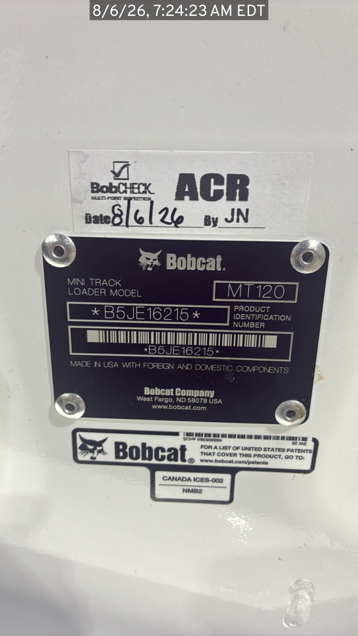 2026 Bobcat MT120