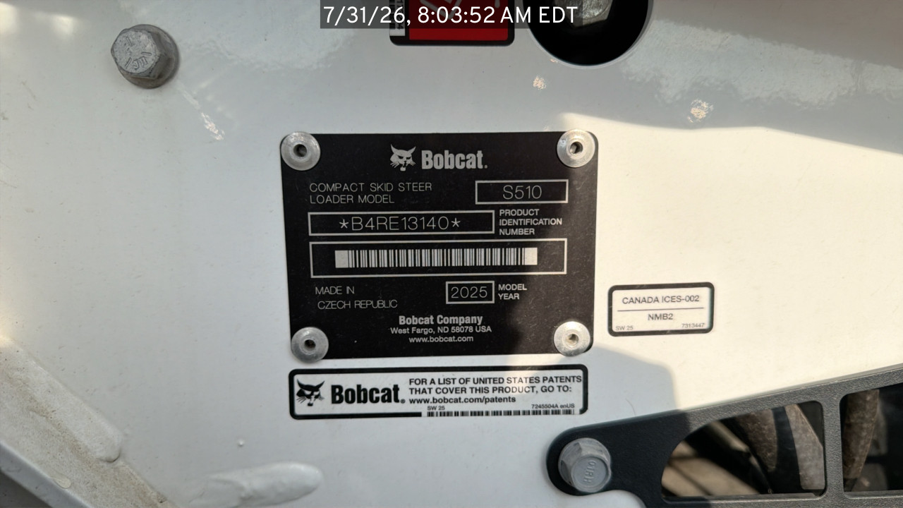 2025 Bobcat S510