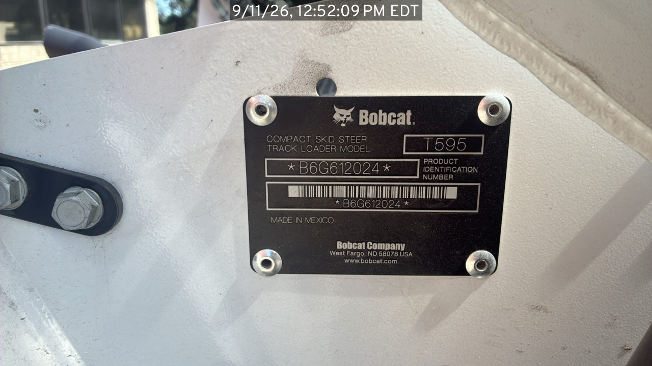 2026 Bobcat T595