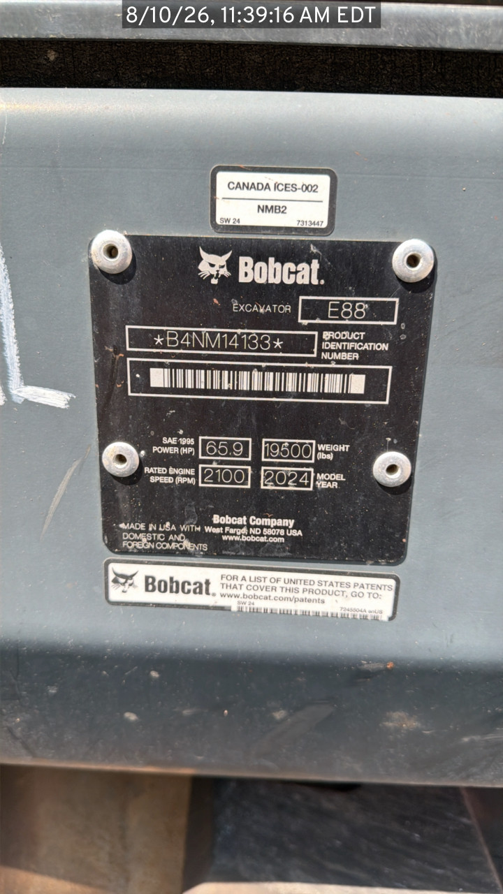 2024 Bobcat E88