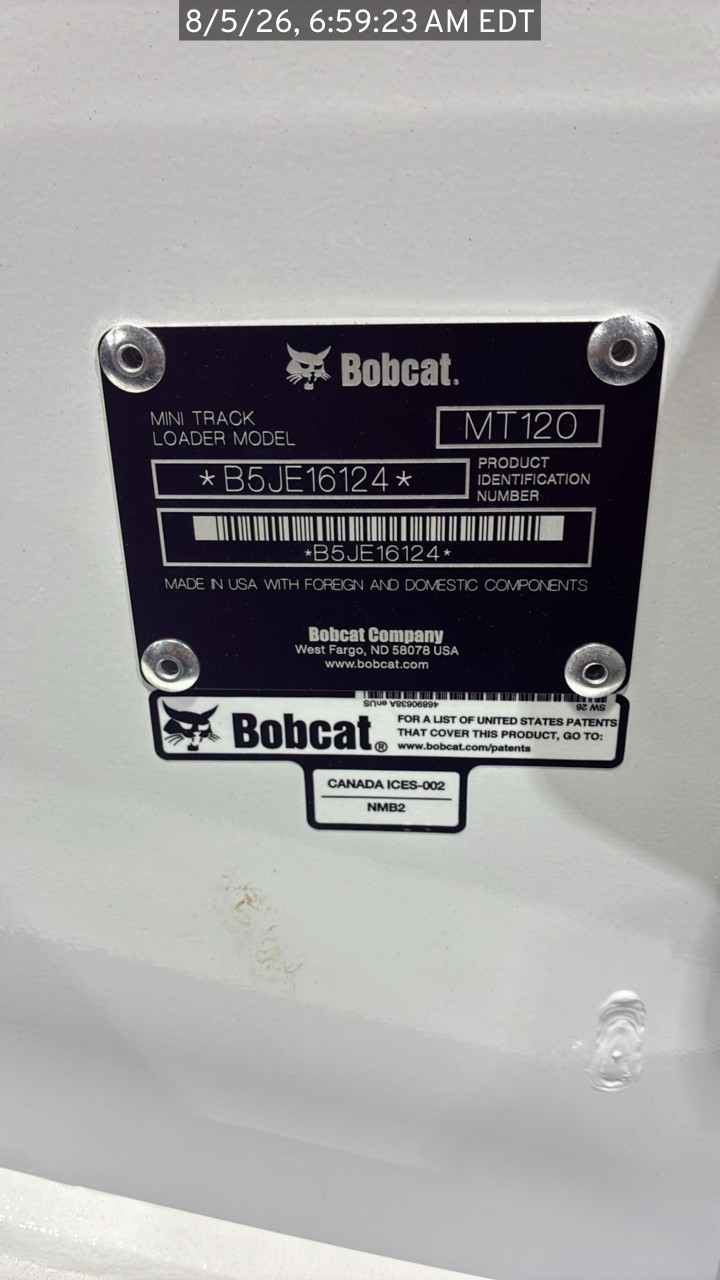2026 Bobcat MT120