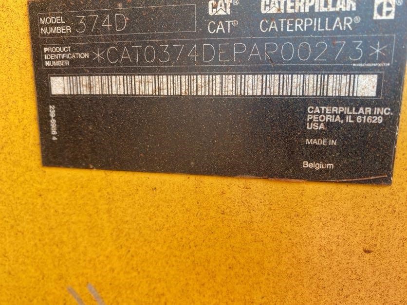 2012 Caterpillar 374D L