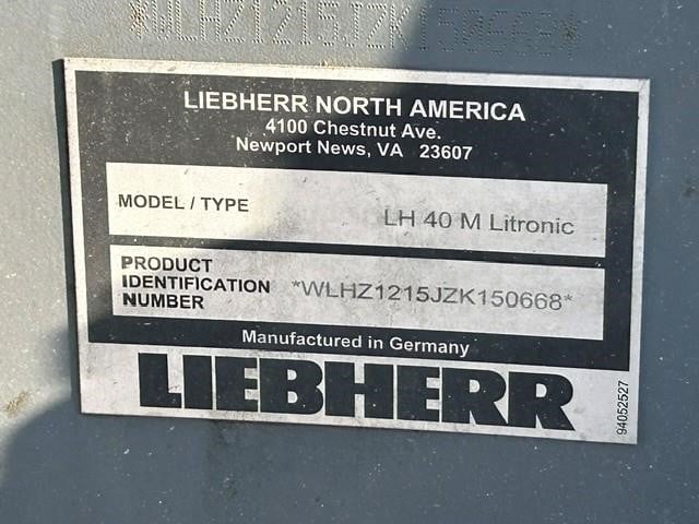 2023 Liebherr LH40M