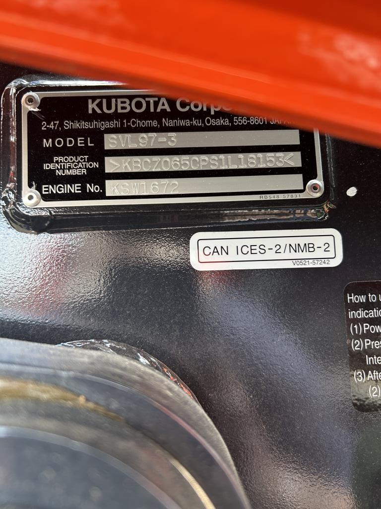 0 Kubota SVL97-3