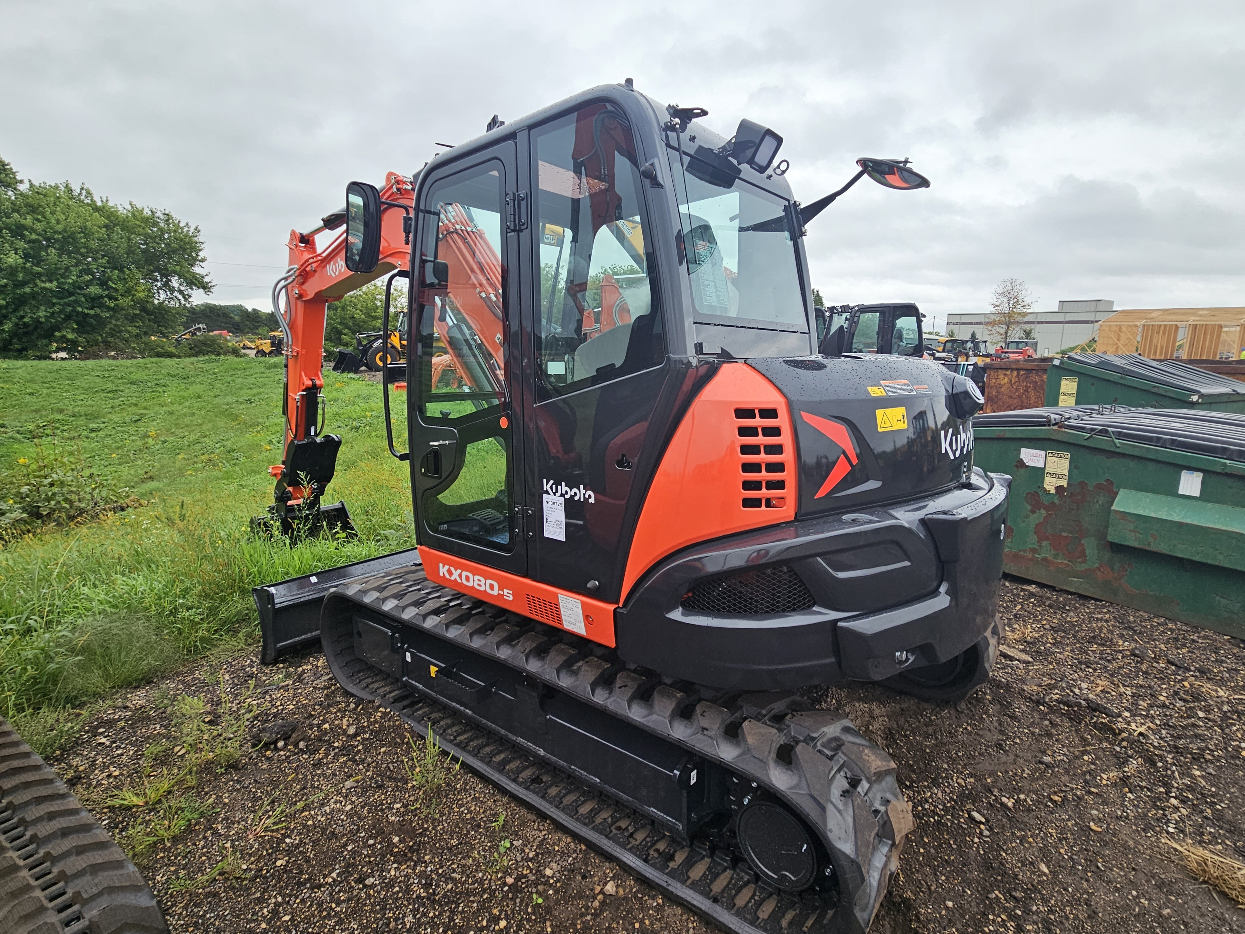 0 Kubota KX080-5