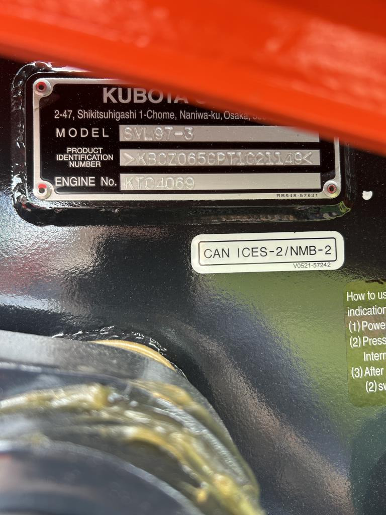 0 Kubota SVL97-3