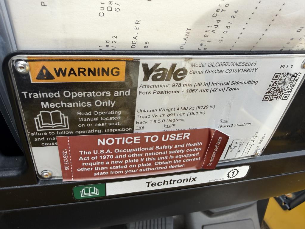 0 Yale GC050VX