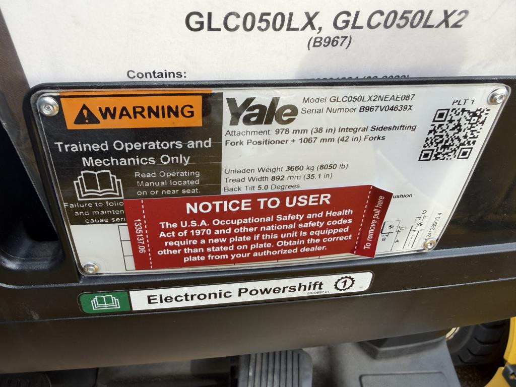 0 Yale GC050LX2