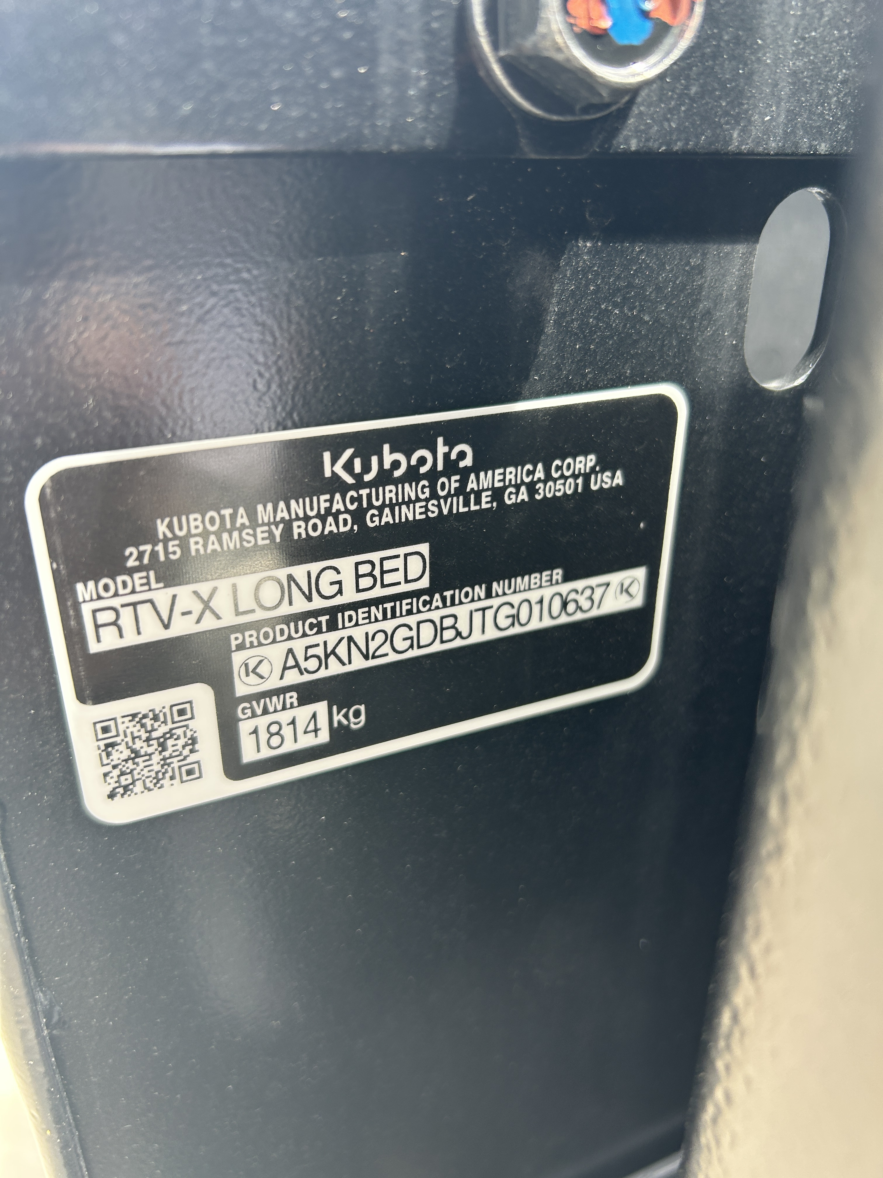 0 Kubota RTVX2L-SKLH-1