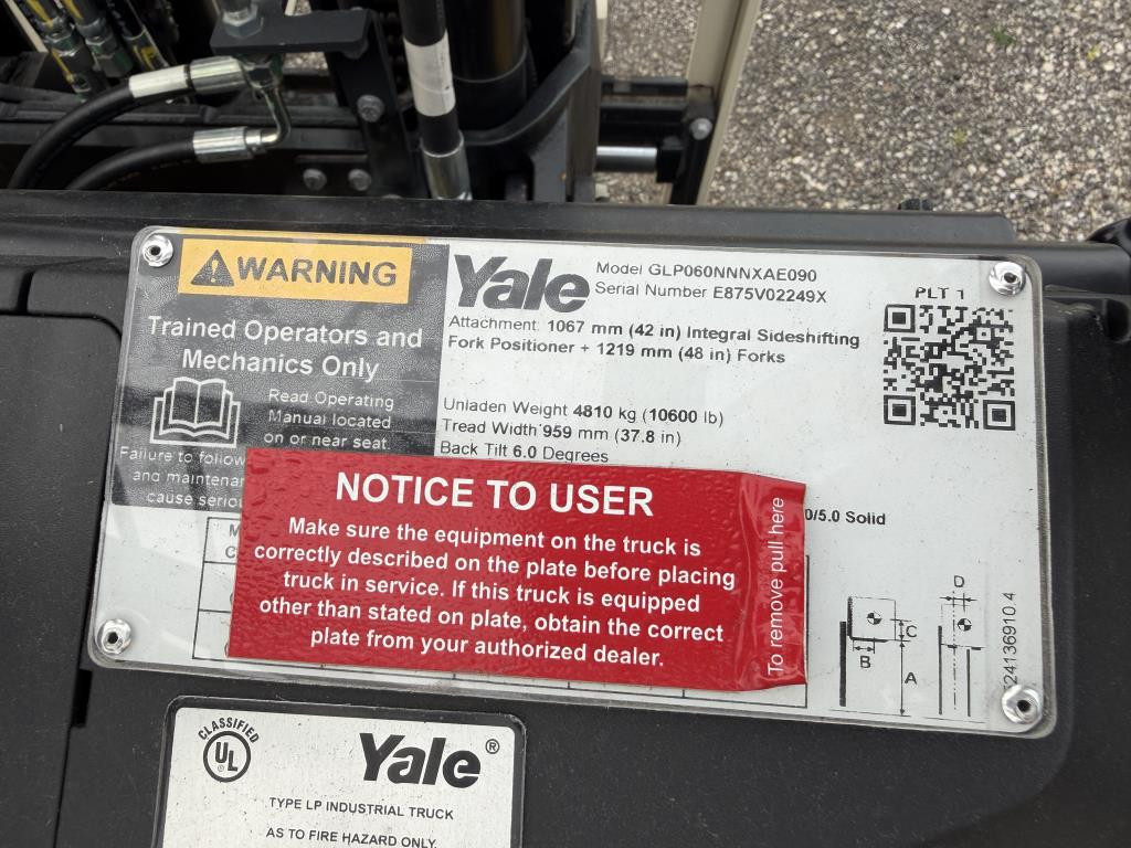 2023 Yale GP60N