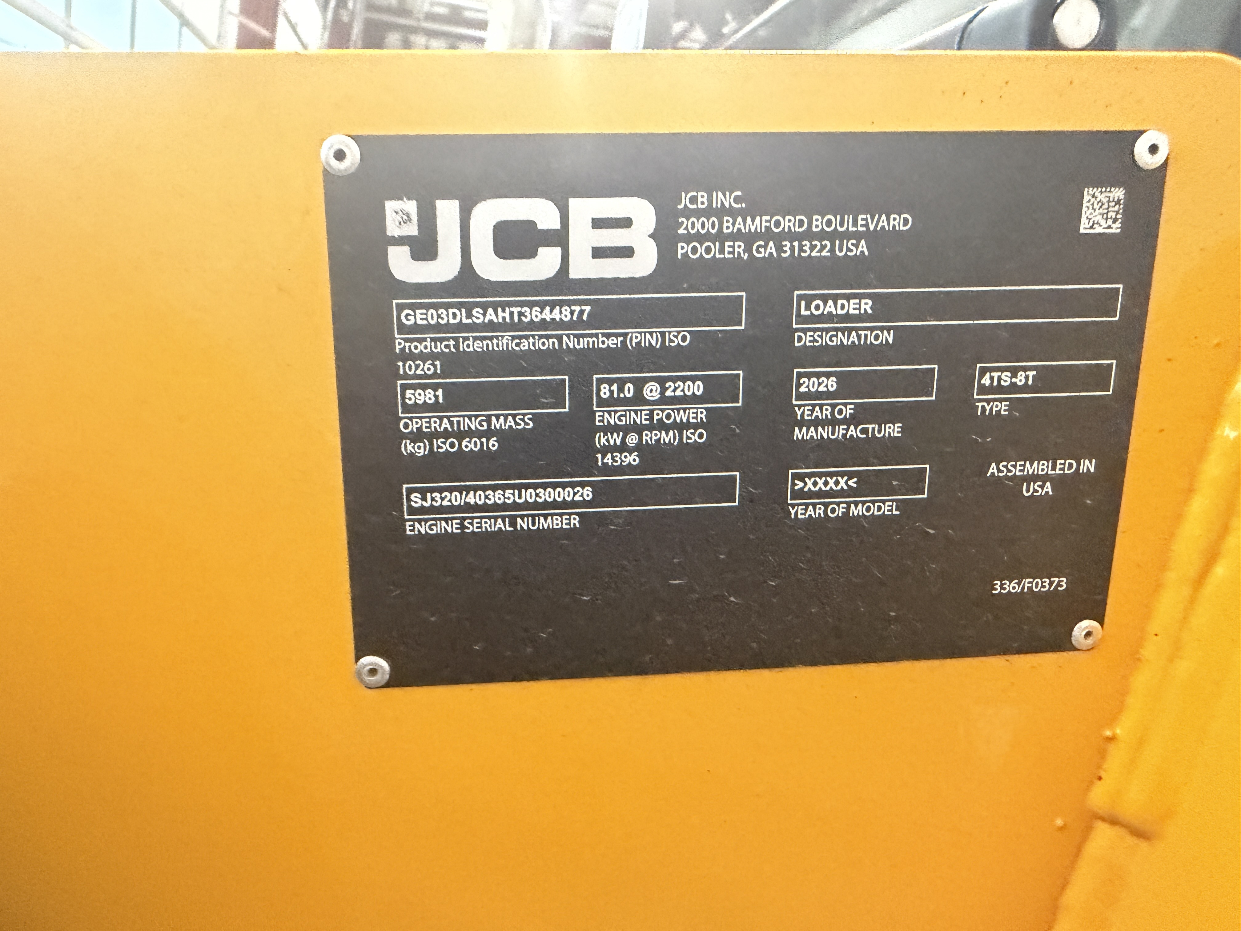 0 JCB 4TS-8T
