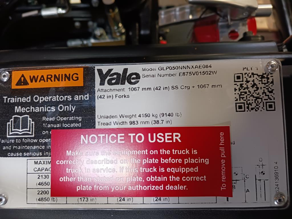 2023 Yale GP50N