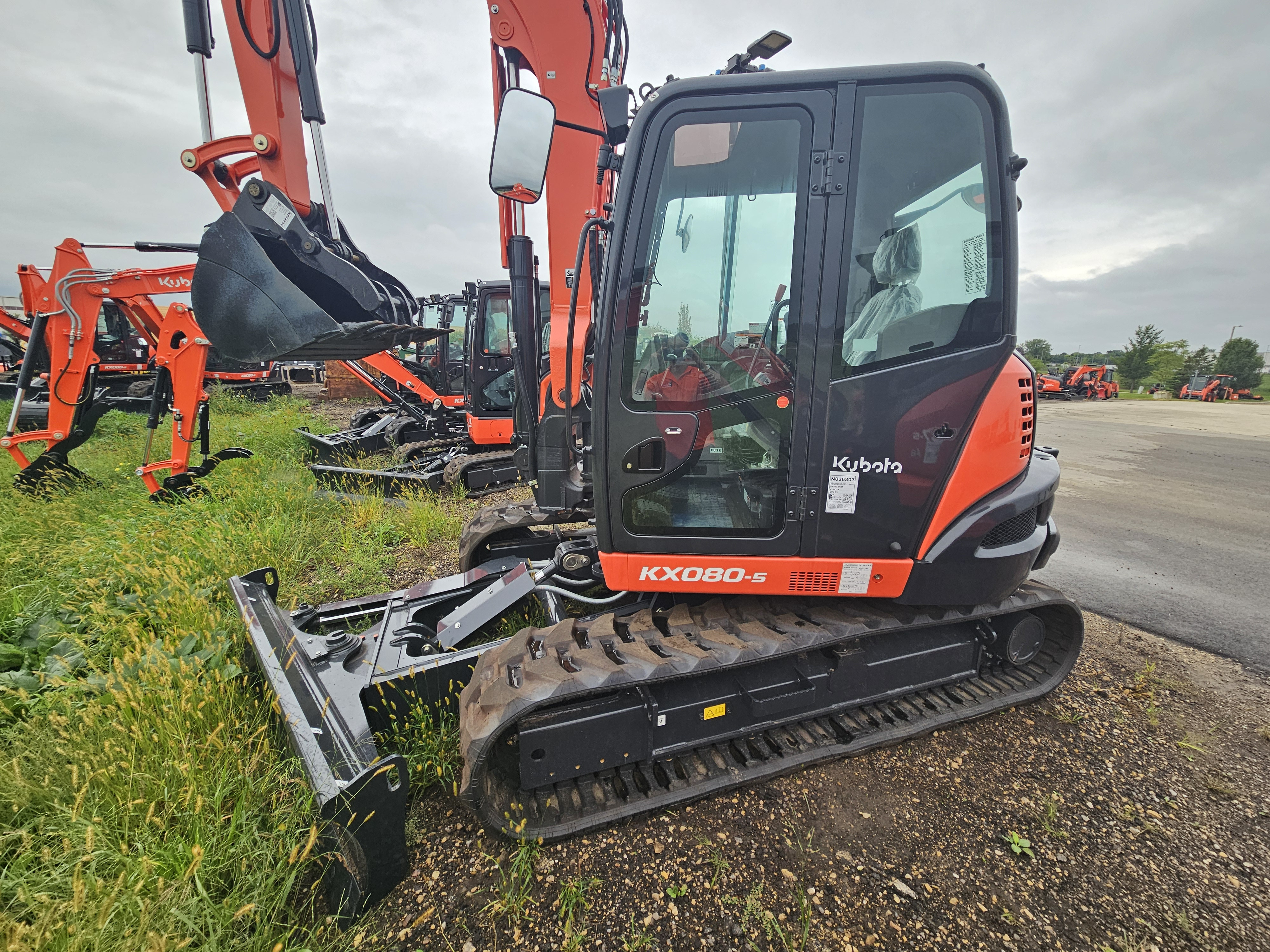 0 Kubota KX080-5