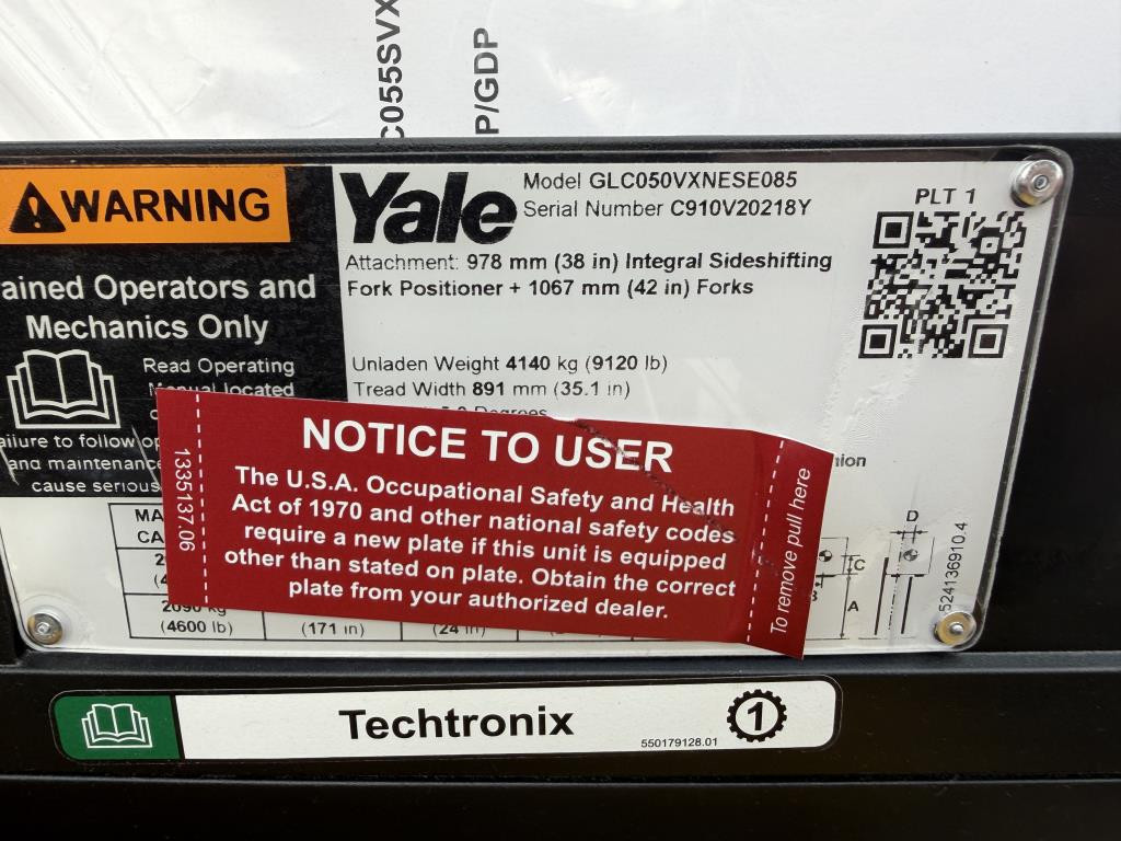 0 Yale GC050VX