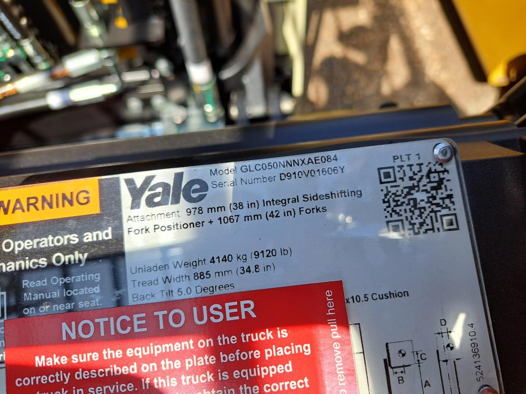 0 Yale GLC050N