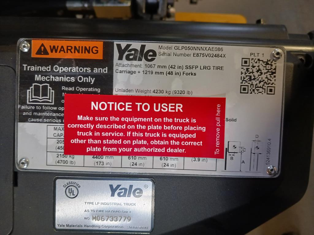 2023 Yale GP50N