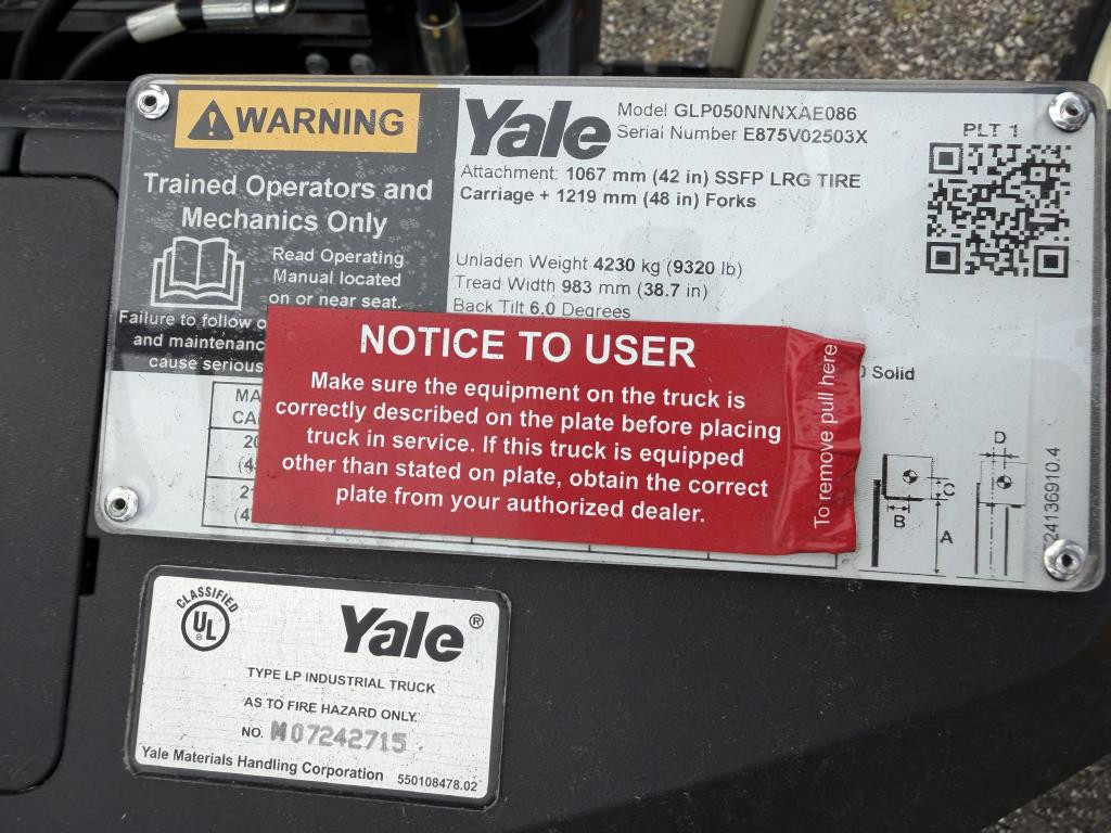 0 Yale GP50N