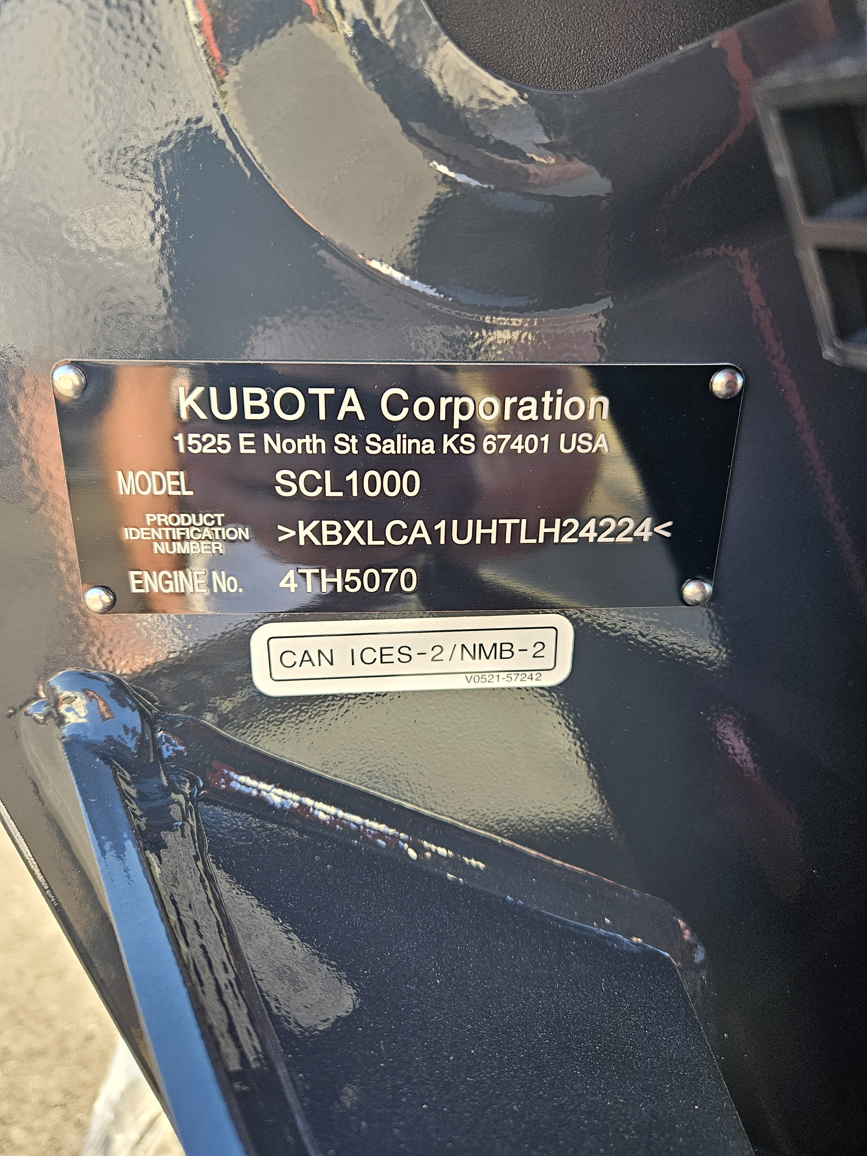 0 Kubota SCL1000
