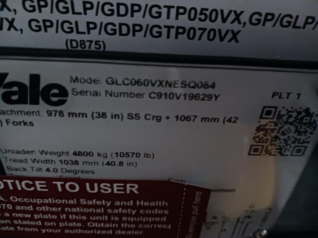 2024 Yale GC060VX