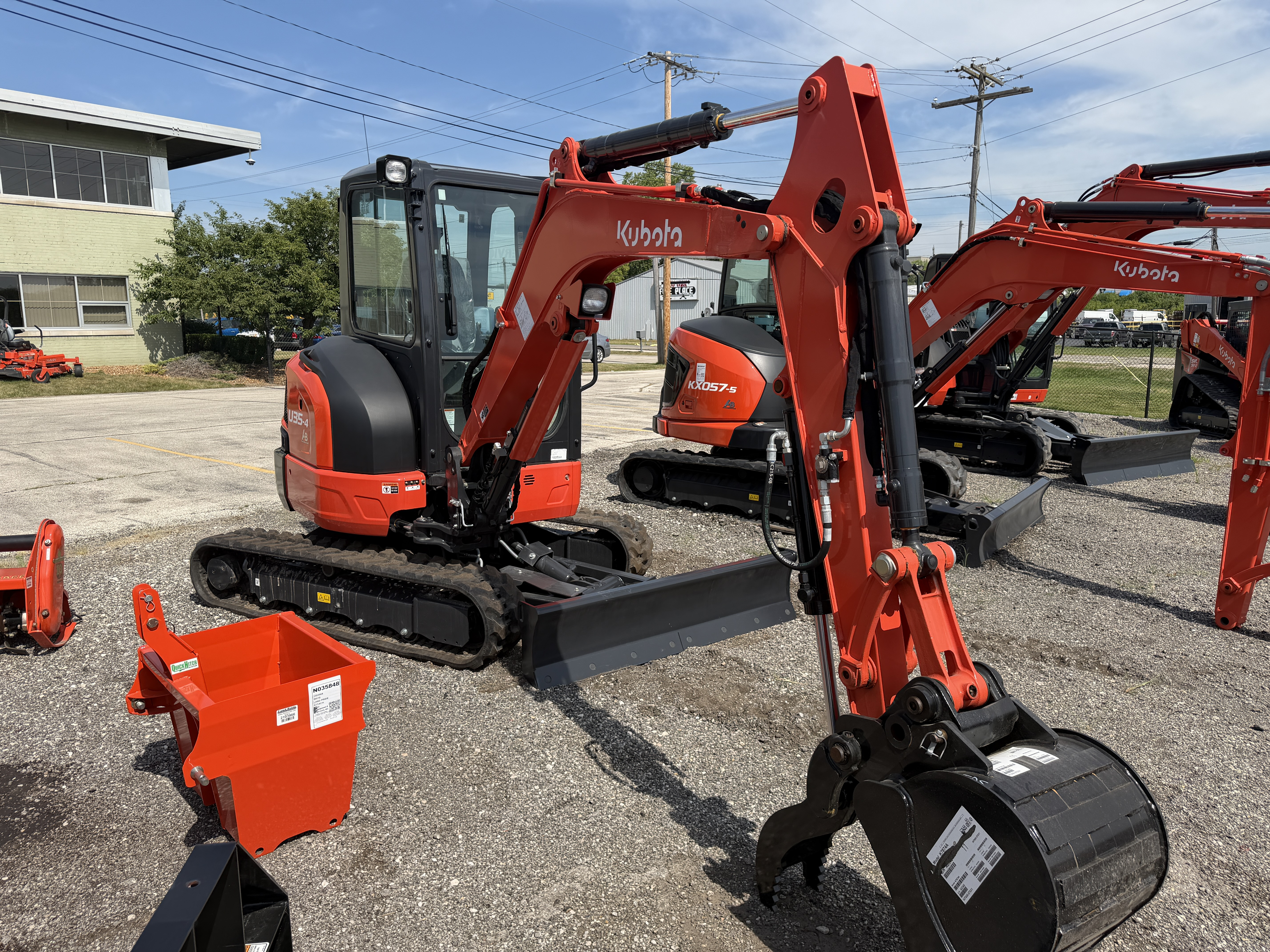 0 Kubota U35-4 ANGLE BLADE