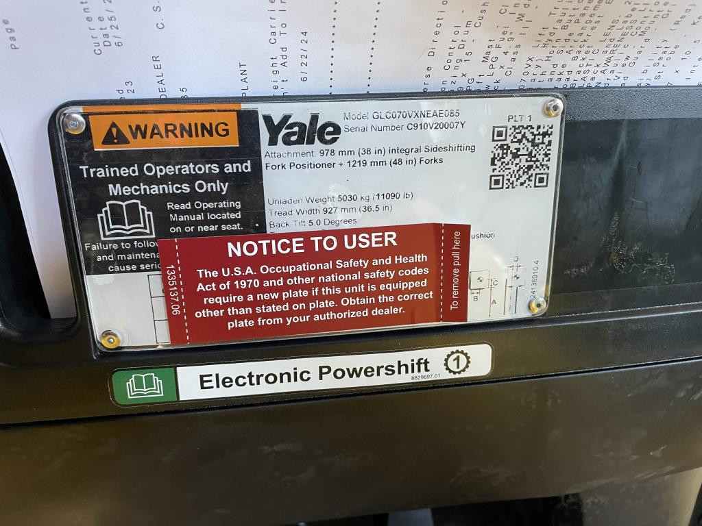 2024 Yale GC070VX