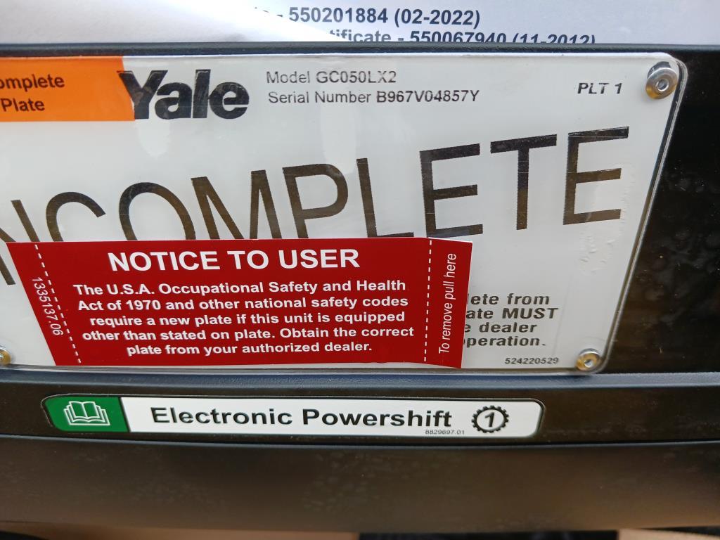 0 Yale GC050LX2