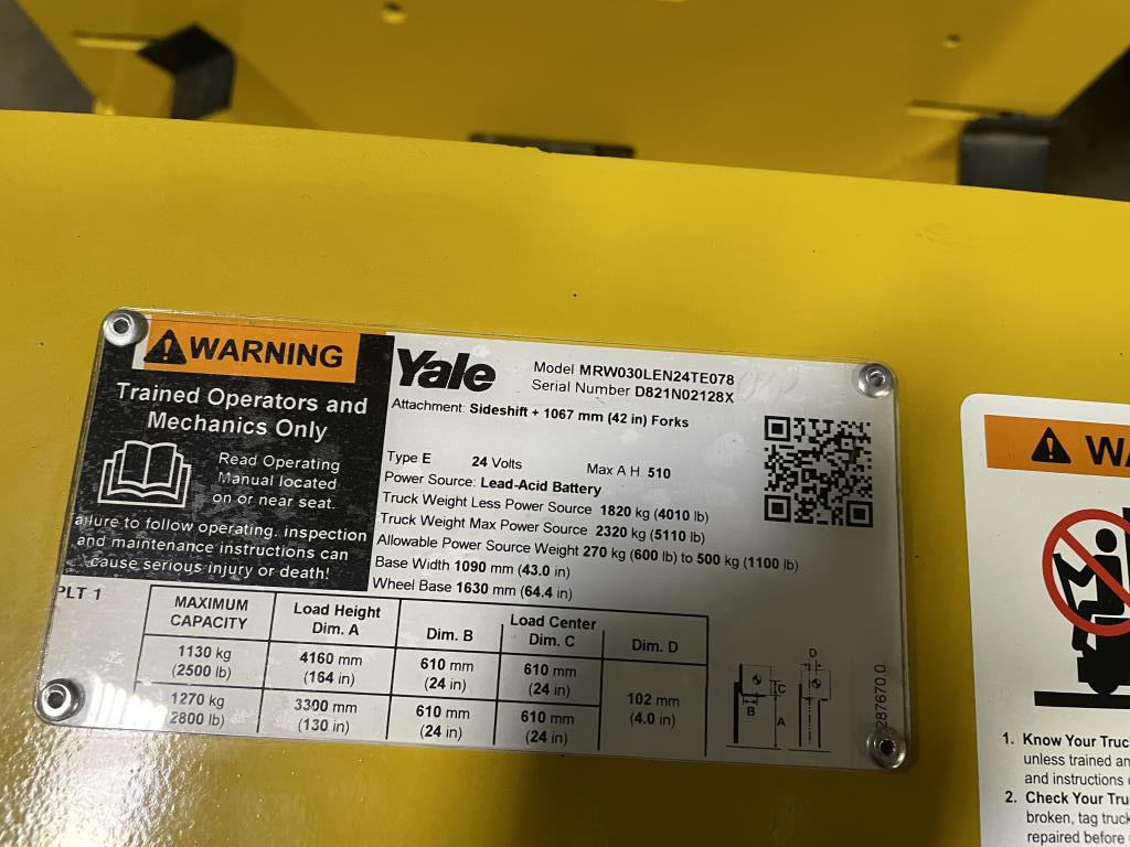 2023 Yale MRW030-E