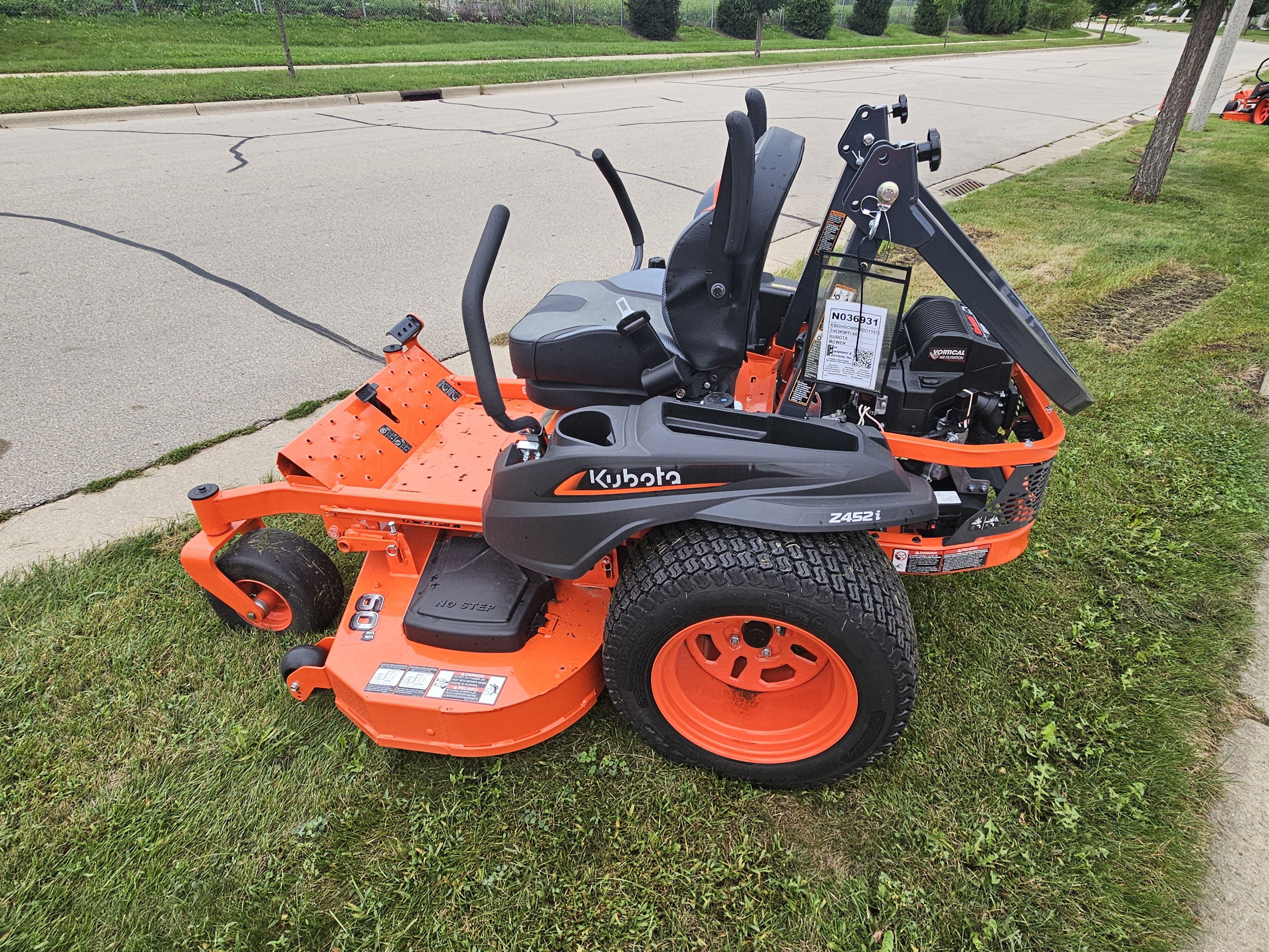 0 Kubota Z452KWTI-60