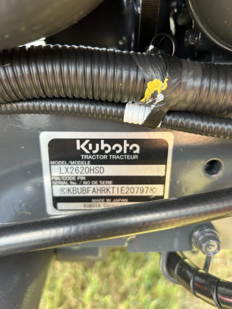 2026 Kubota LX2620