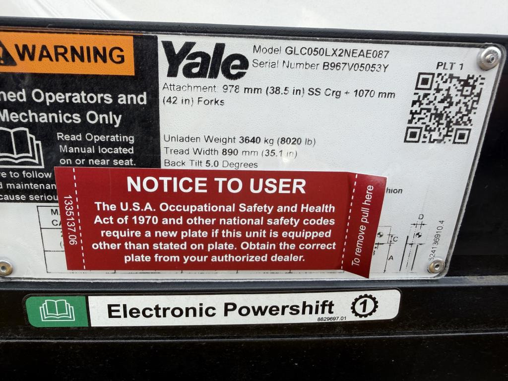 0 Yale GC050LX2