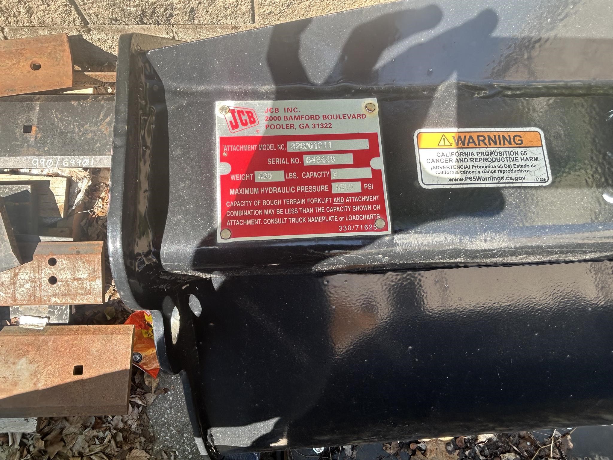 2024 JCB 90" BUCKET