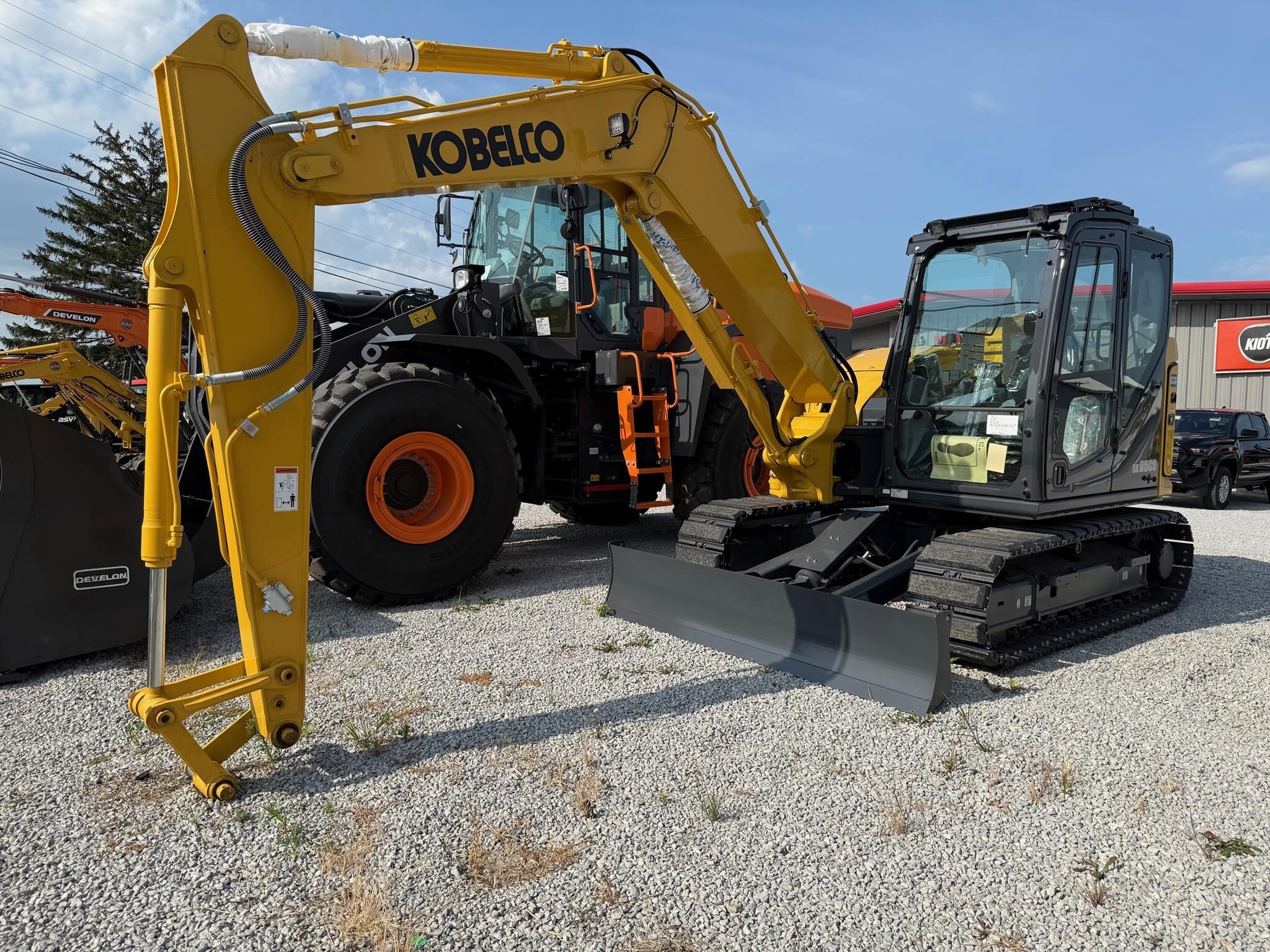 Photo of a 2025 Kobelco SK85CS-7