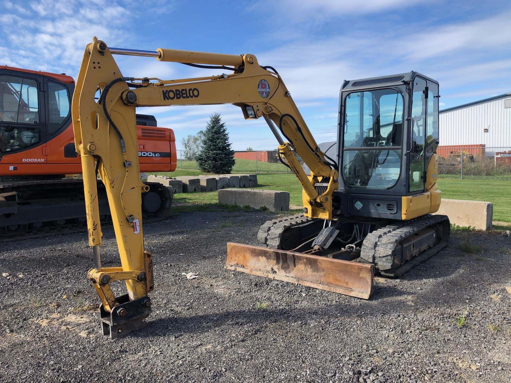 Photo of a 2014 Kobelco SK55SRX-6E