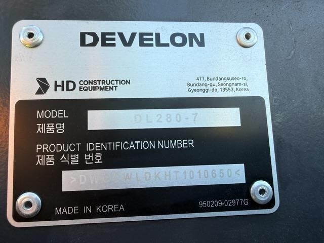 2026 Develon DL280
