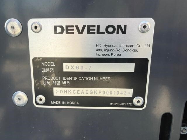 0 Develon DX63-7