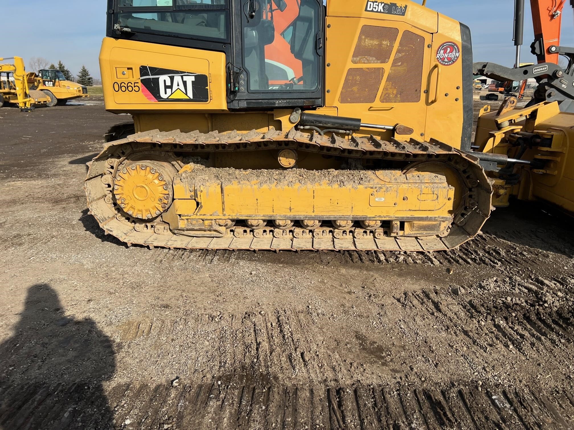 2015 Caterpillar D5K2 LGP