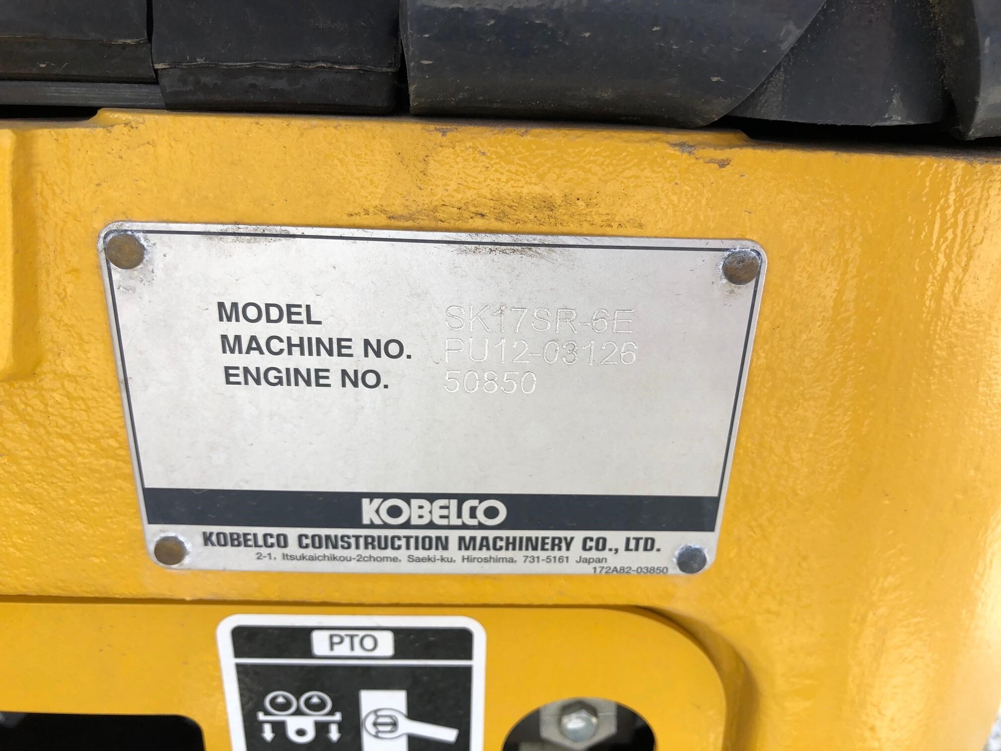 2025 Kobelco SK17SR-6E