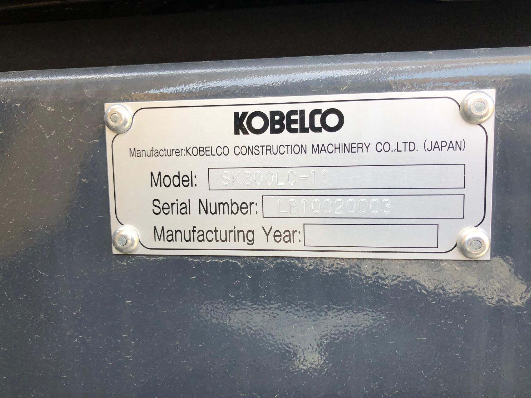 2025 Kobelco SK300 LC-11