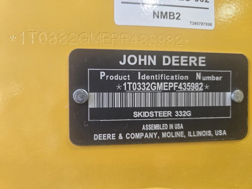 2023 John Deere 332G