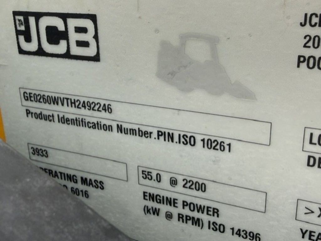 2017 JCB 260