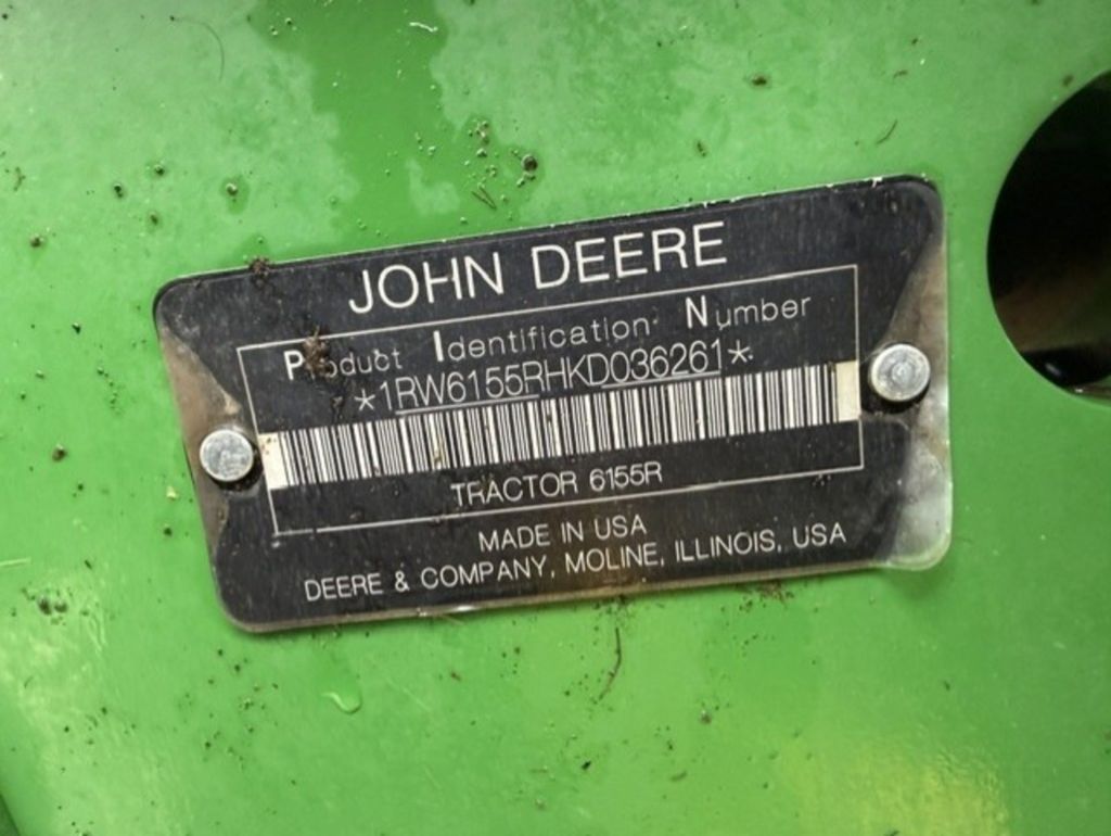 2019 John Deere 6155R