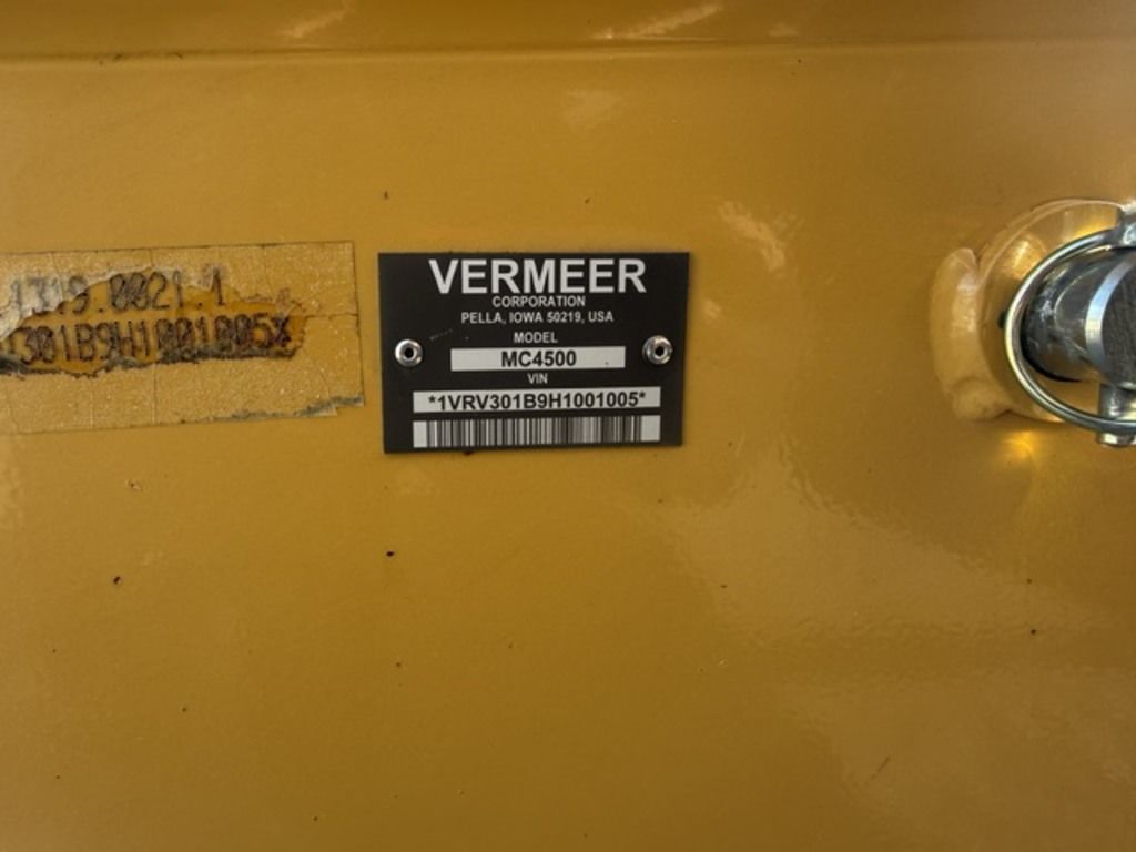 2017 Vermeer MC4500