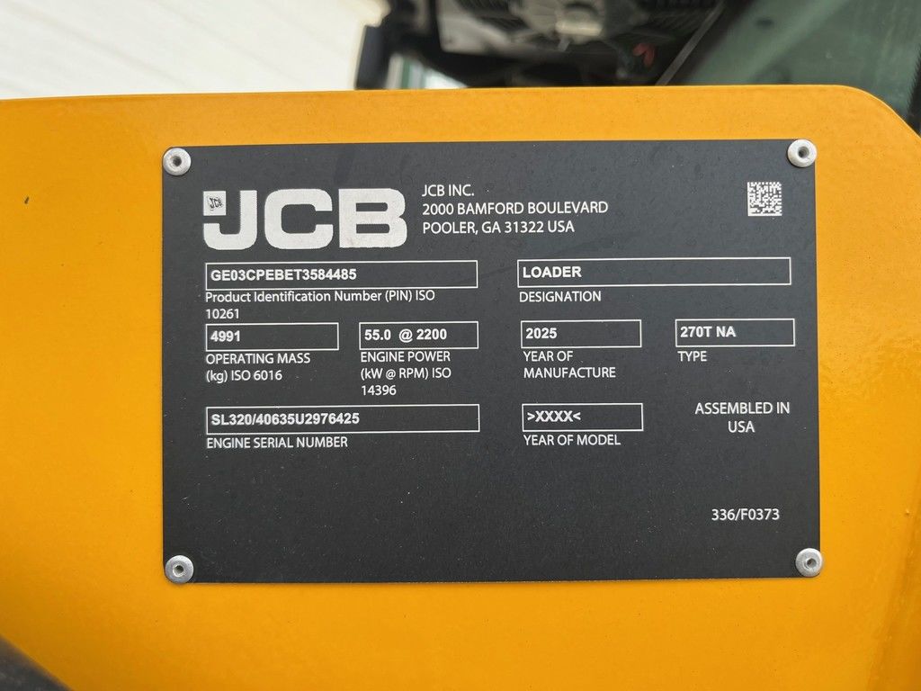 2026 JCB 270T