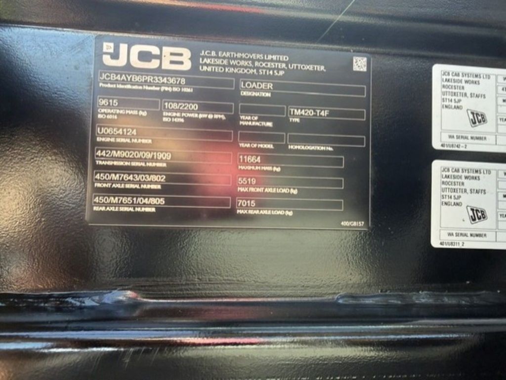 2024 JCB TM420