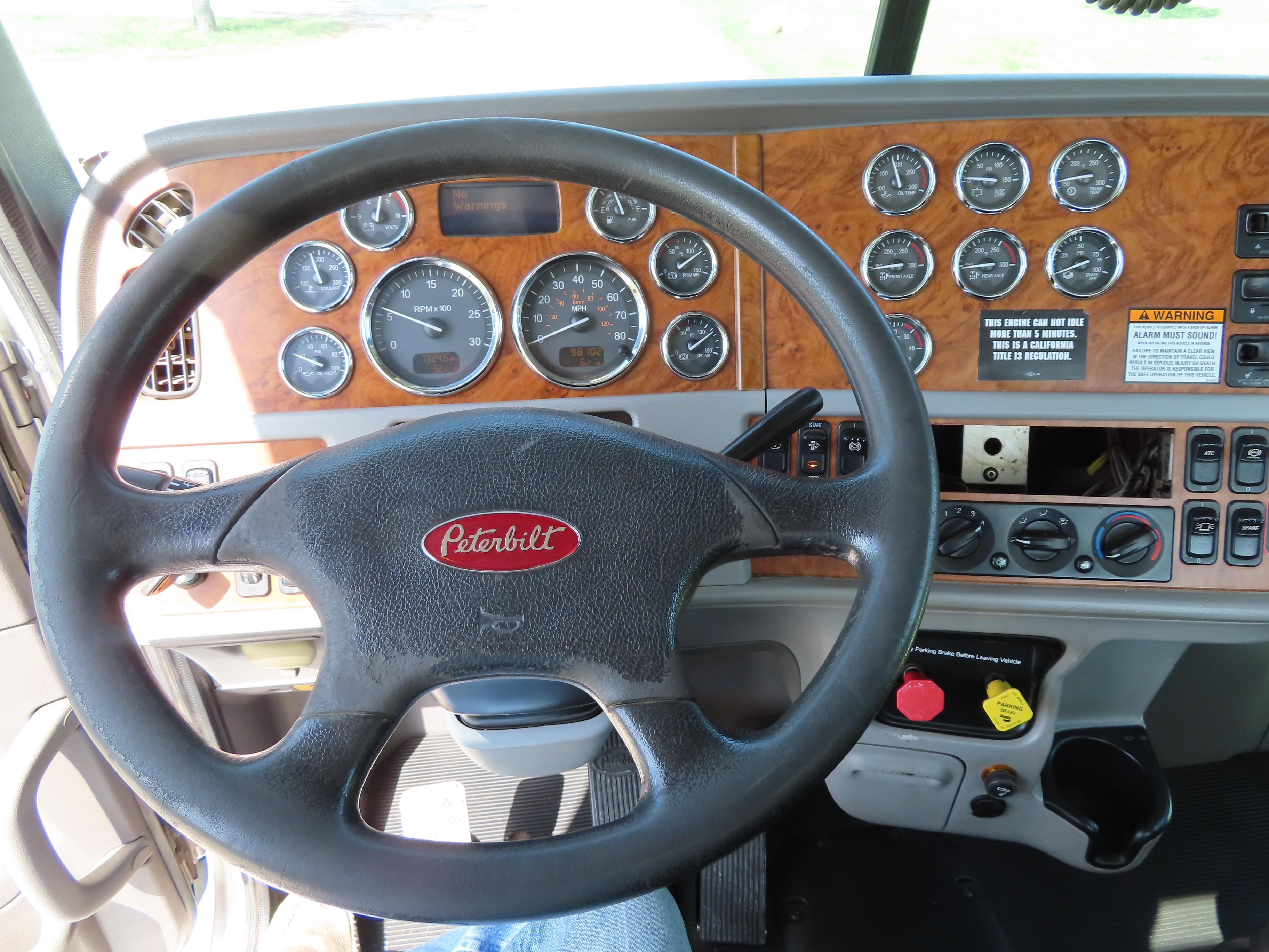 2009 Peterbilt 386 Daycab - TRK