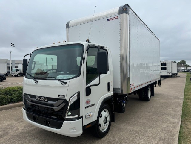 New 2025 Isuzu NPR-XD DIESEL 20 FT Box+Lift in Katy, TX