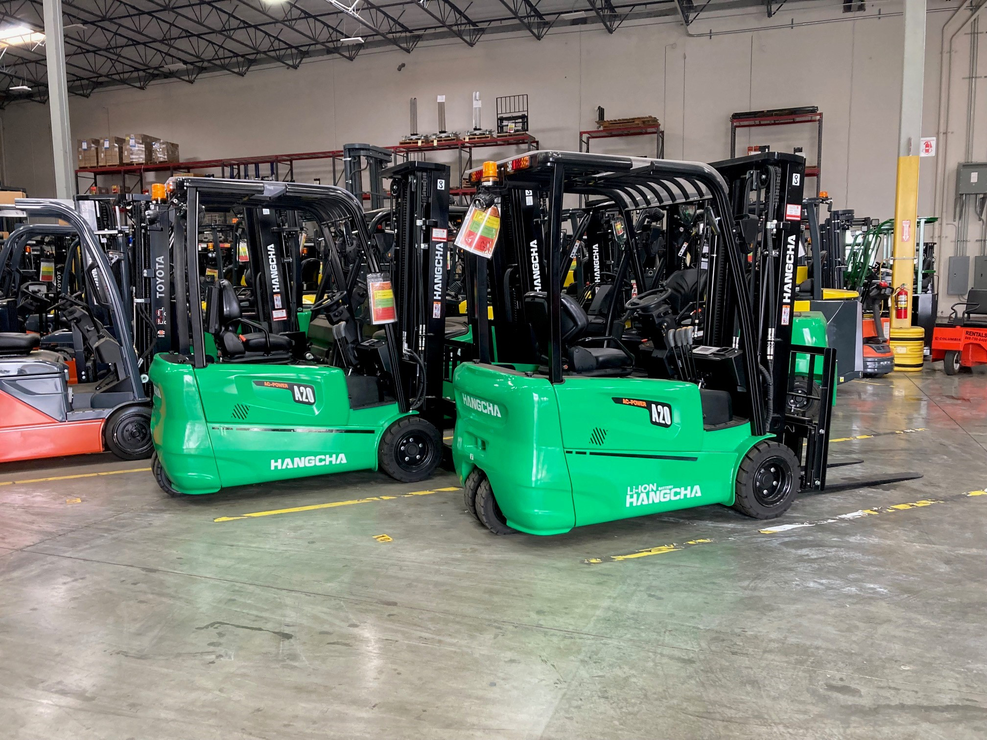 2023 Hc Forklift A SERIES 3WHEEL LITHIUMION ELECTRIC FORKLIFT 3,2004