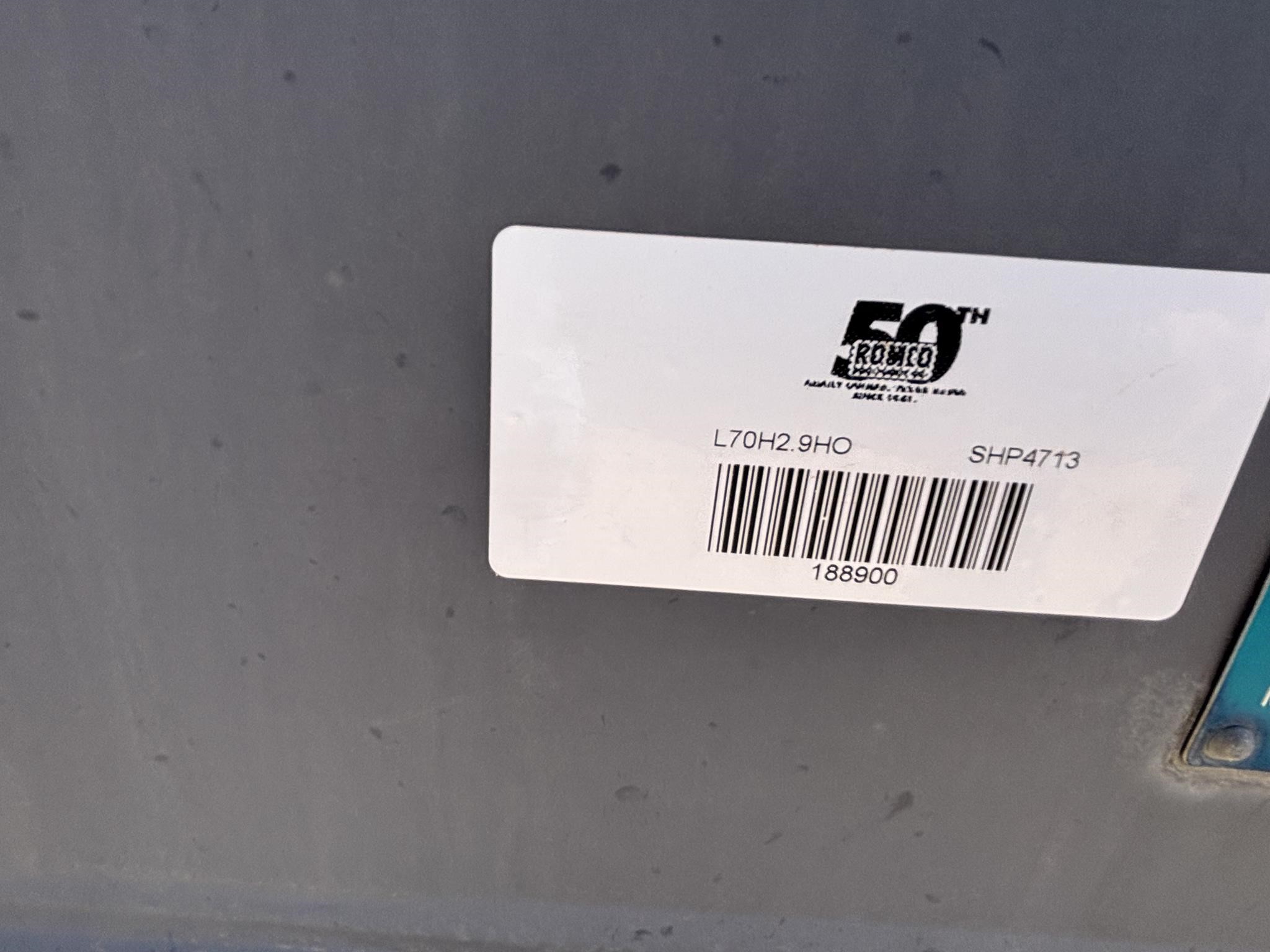 0 Volvo 3 YD QC BUCKET - L70H